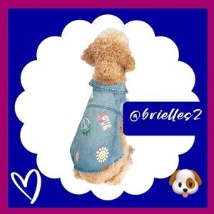 Last One 🐶 New Justice Pet Dog Shirt, Graphic Blue Jean